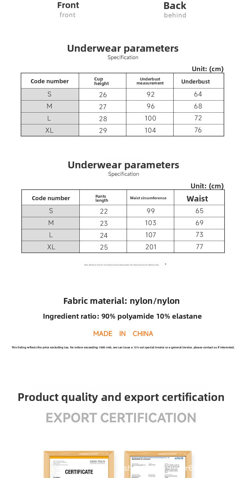 Women's Carbon Silver Bra Set Anti-sagging Gathering Steel Rim Adjustment Bra Sexy Lace Panties