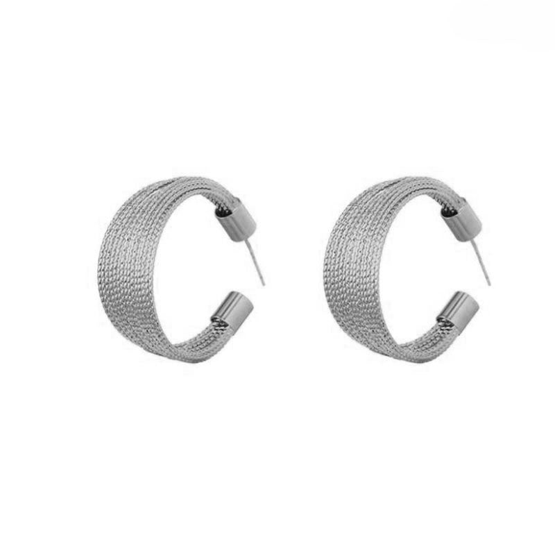 Circle atmosphere multi-line earrings tide round face high sense fashion temperament earrings factory direct sales