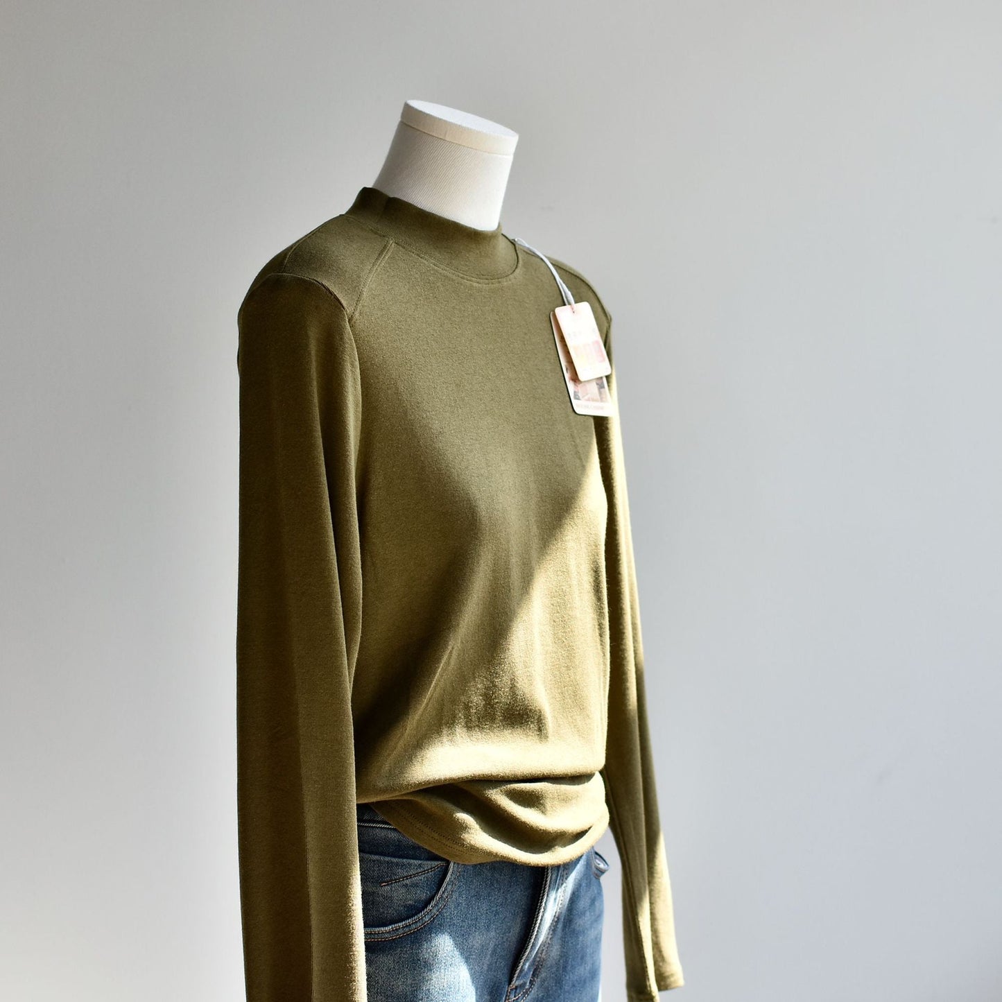 French Mid-Turtleneck Long Sleeve Knit Sweater