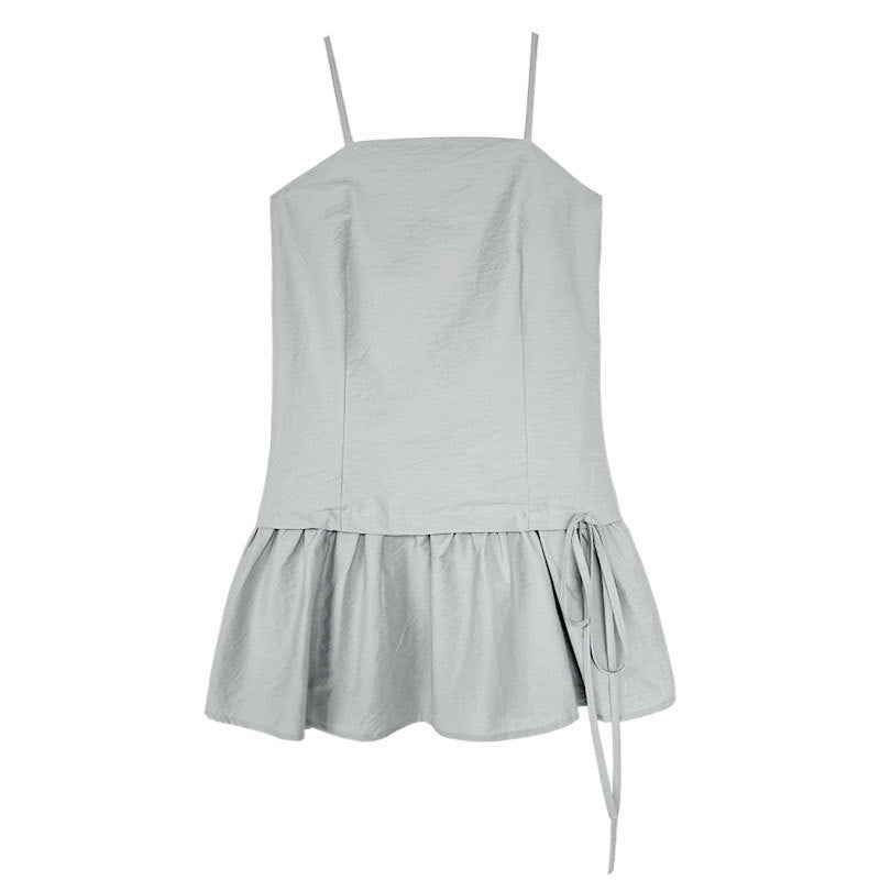 Korean versatile lace suspender vest skirt women's summer new slim-fitting and thin inner bottoming shirt