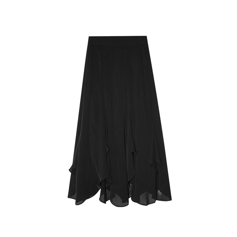 Perspective sexy light and elegant Tencel skirt