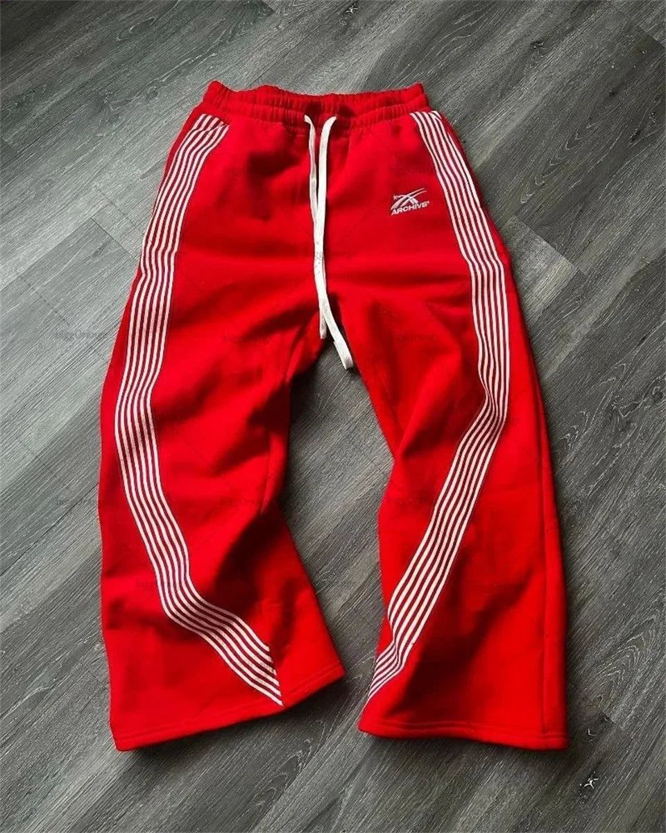 Cargo Pants Wide Leg Mid Waist Drawstring Pockets Loose Fit