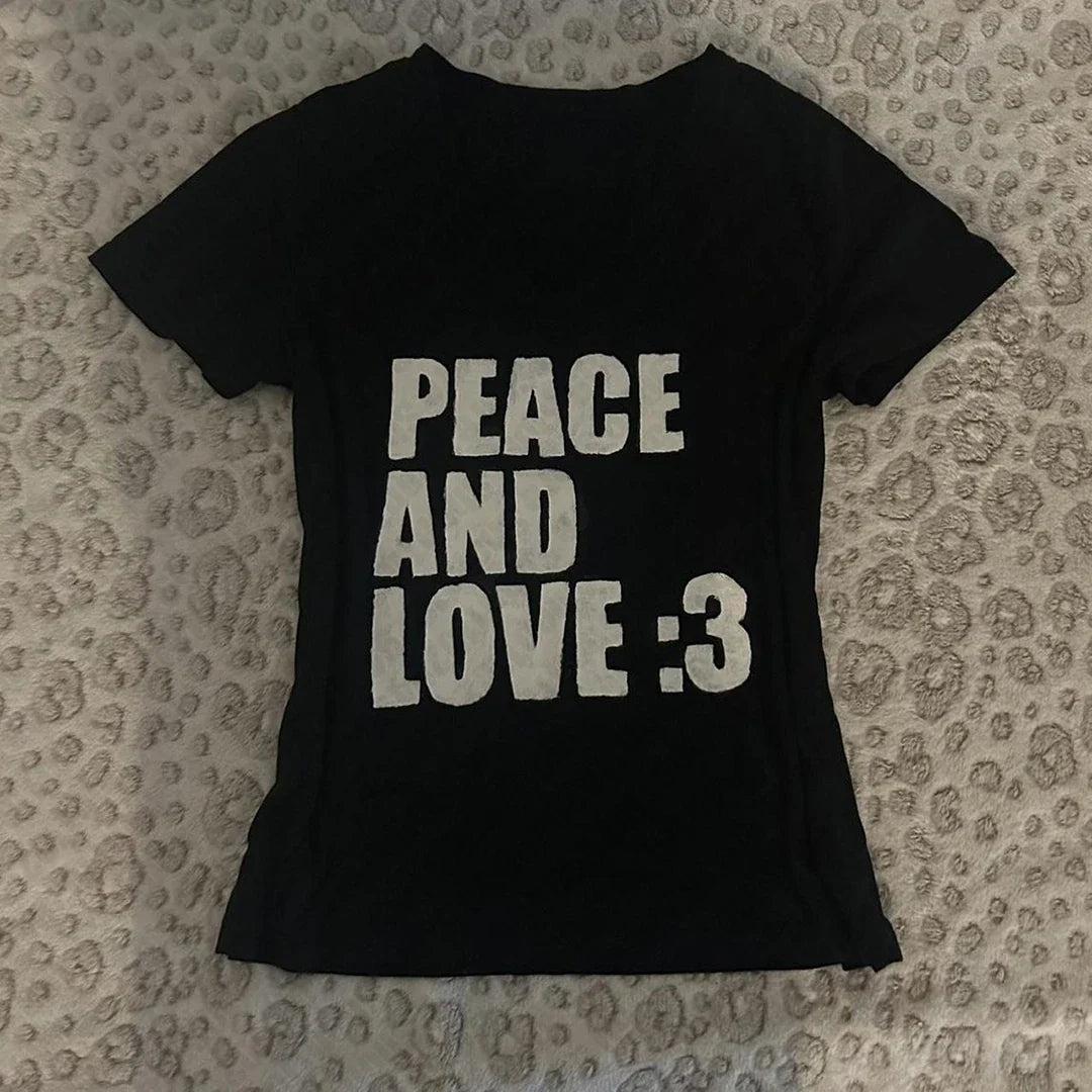 Women's Letter Print Crop Top