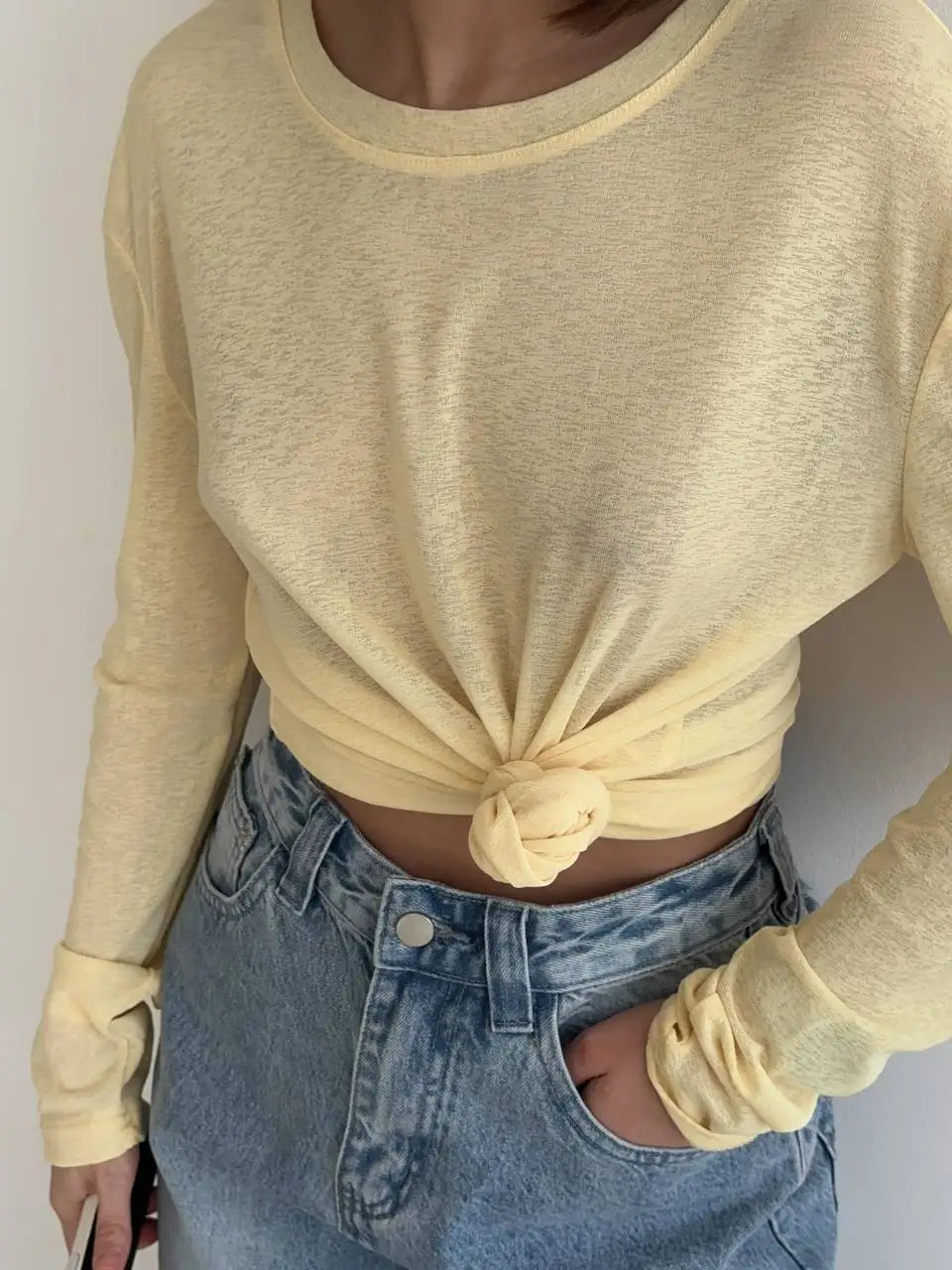 Basic soft T Shirts Women Summer autumn Long Sleeves Loose Bottom Tees Ladies Casual Knitted Soft Woman Tops