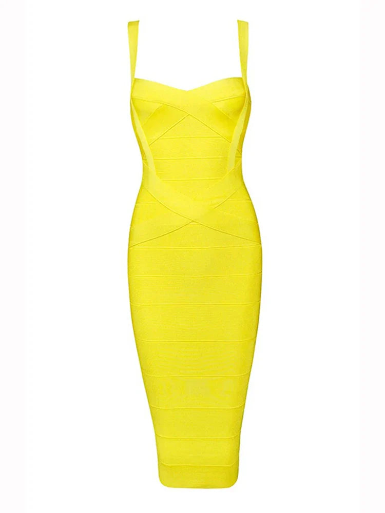 Women's Celebrity Bandage Bodycon Dress