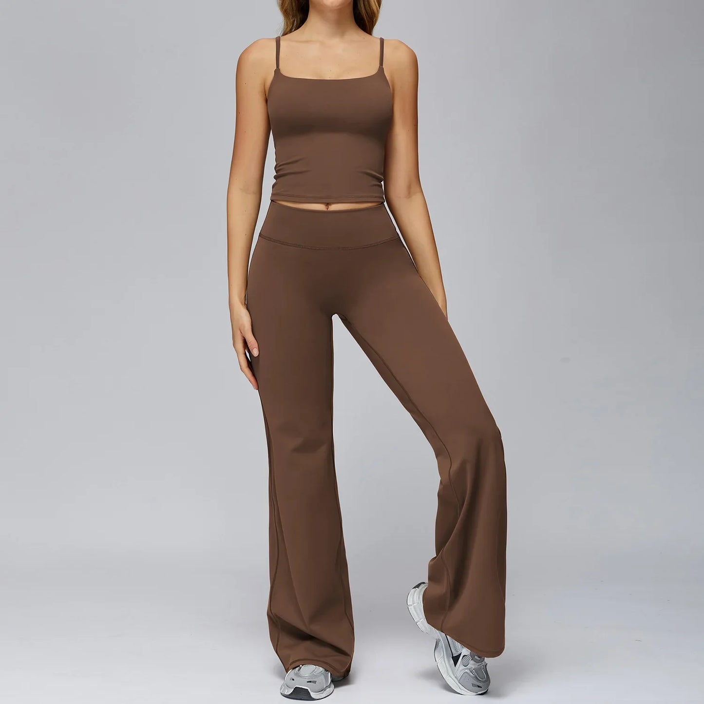 Yoga Set 2/3PCS Women Clothes Sports Outfits Fitness Tracksuit Yoga Suits Gym Legging Workout Long Sleeved Female Bra Sportswear
