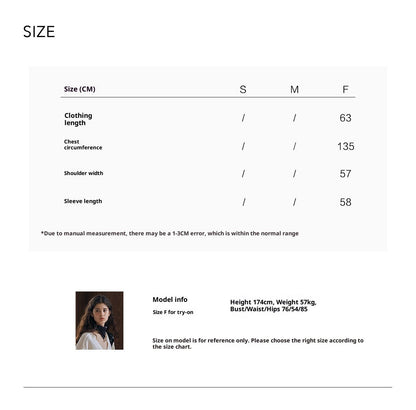 Rabbit velvet high quality hand sewn loose silhouette thermal scarf collar double-sided jacket
