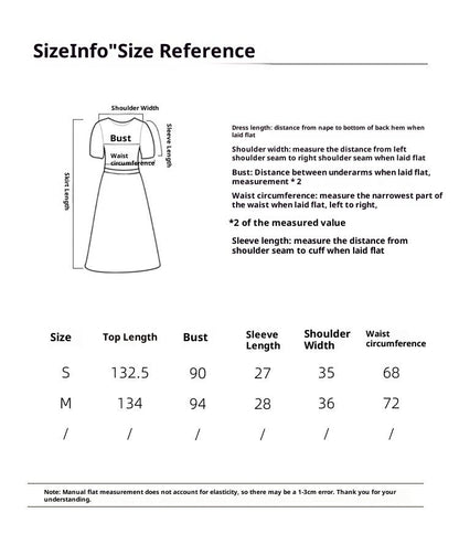 Satin dress women's waist temperament long dress