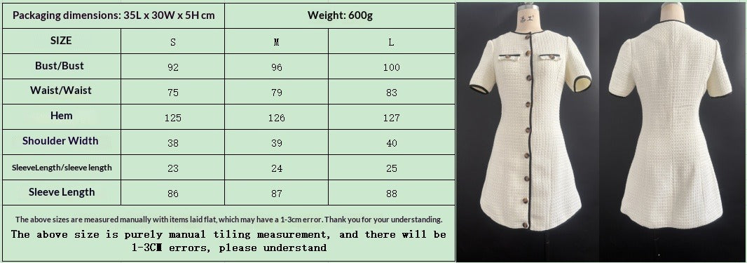 Waist slim dress