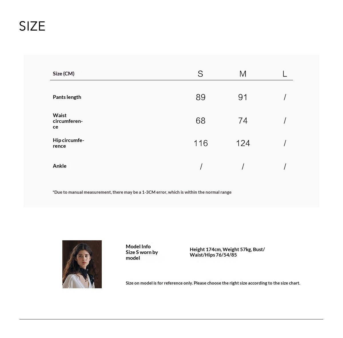 Wool Moisture Warm Rubber Band Contrast Color Elastic Waist Loose Skinny Balloon Casual Pants