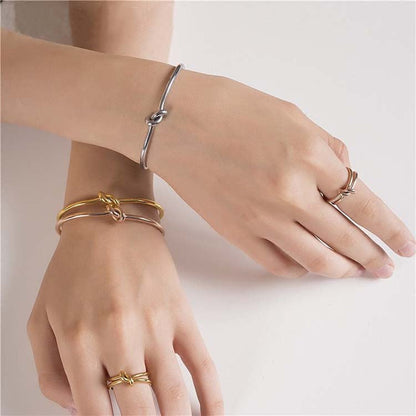 Couple fashion personalized gold-plated men's and women's bracelets jewelry