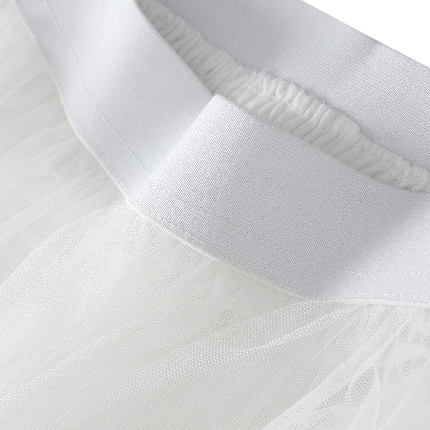 Women's Fairycore Mesh Tulle Bubble Skirt