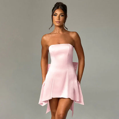 Sexy Backless Mini Dress