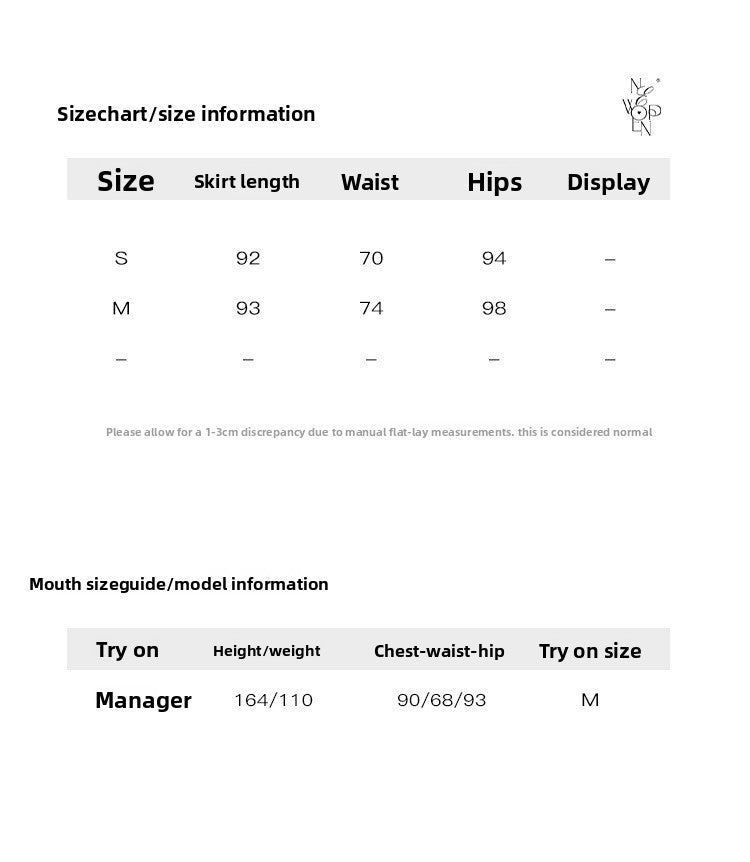 Early spring vacation seaside temperament high waist splicing fishtail skirt