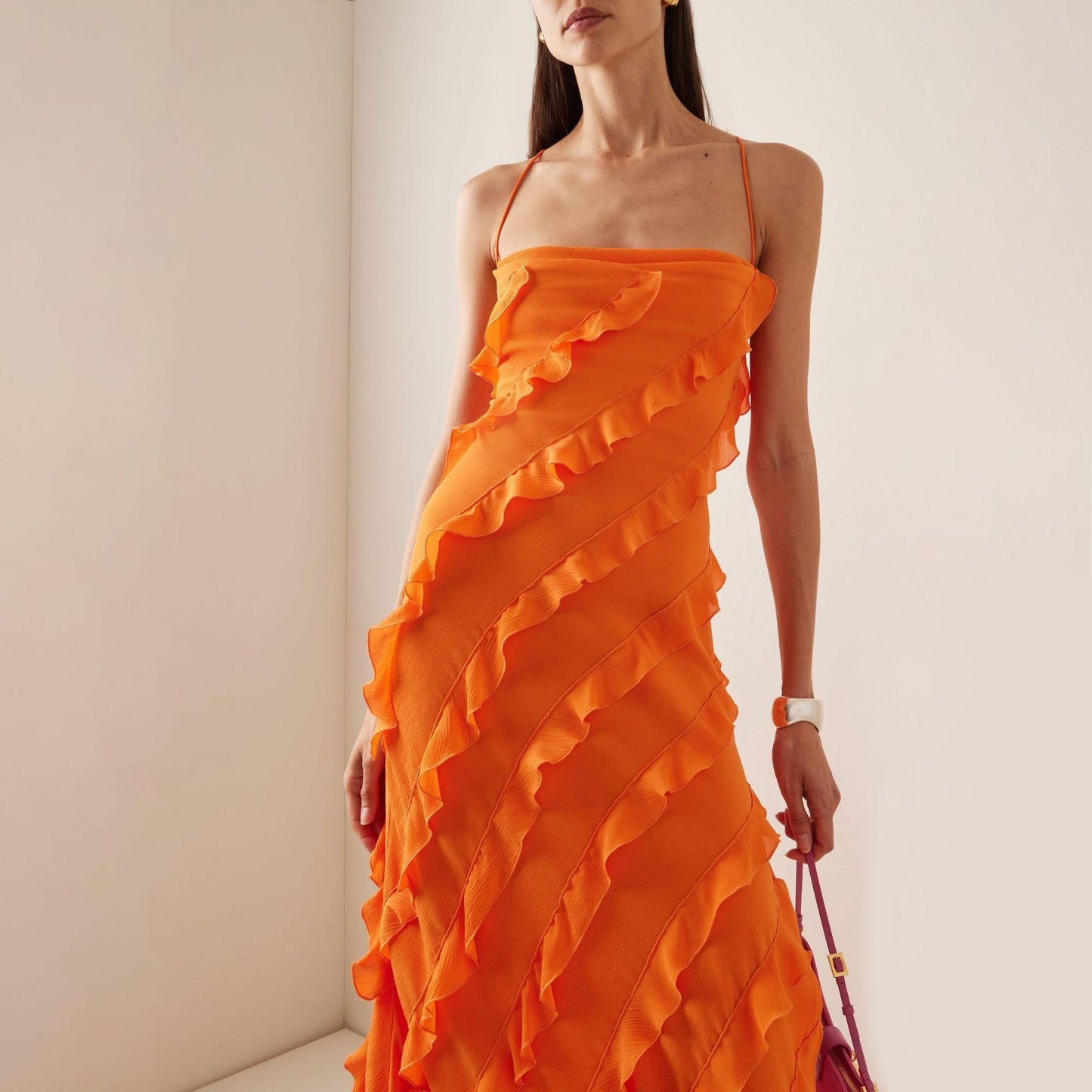 Ruffle Maxi Dress
