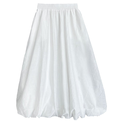 Simple summer new design high waist A skirt