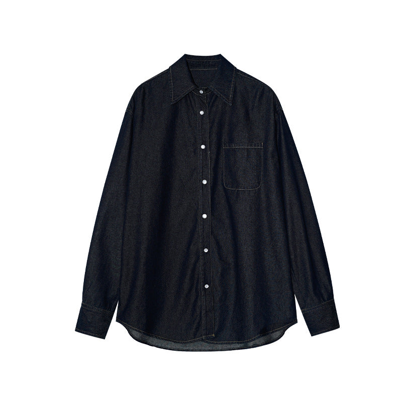 Denim Long Sleeve Shirt
