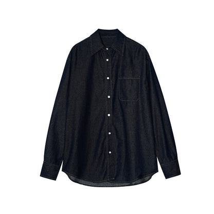 Denim Long Sleeve Shirt