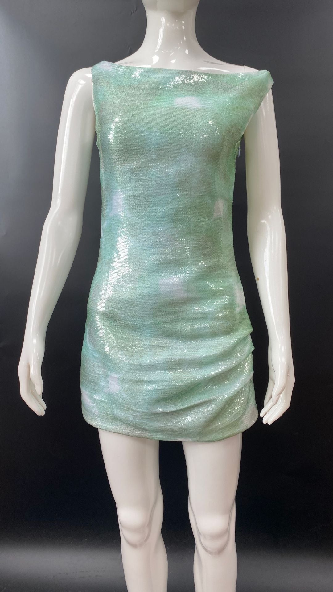 Straps Slim Hip Wrap Skirt Off Shoulder Sexy Sequin Dress Female Spice Girls Tight