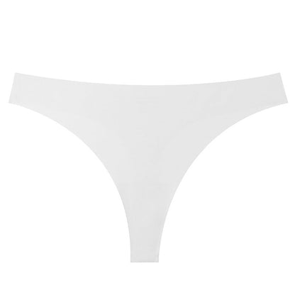 Cross-border seamless ice silk low-rise underwear women's bikini breathable quick-drying invisible sports yoga women's underwear