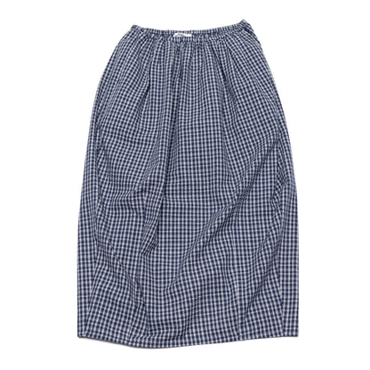 Summer Casual High Waist Plaid Tulip Versatile Long Bud Skirt
