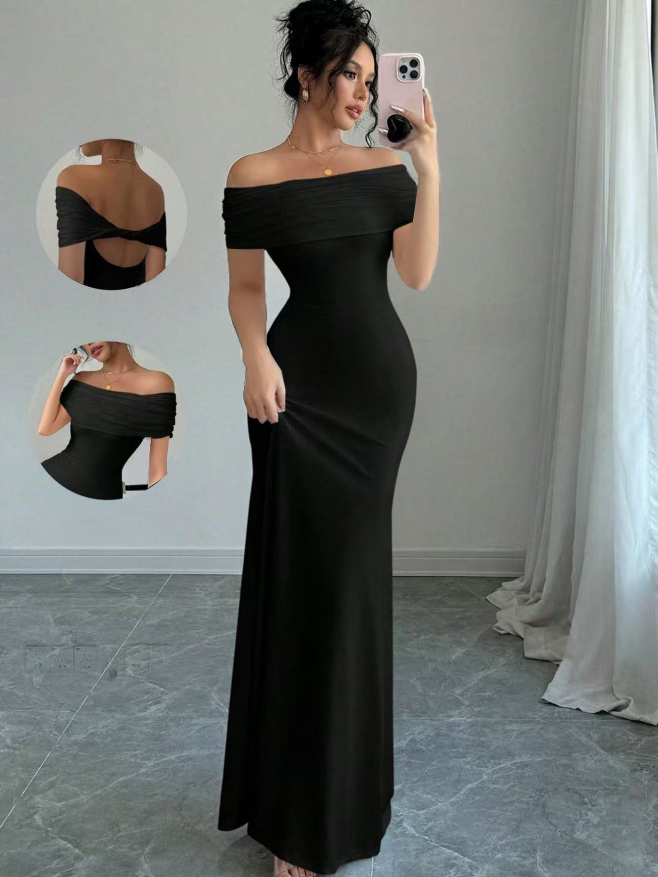 Spring and summer tight fashion elegant long evening dress dress strictly selected skirt