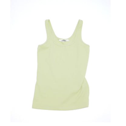 Autumn new casual basic versatile wormwood slim-fitting simple solid color knitted small vest