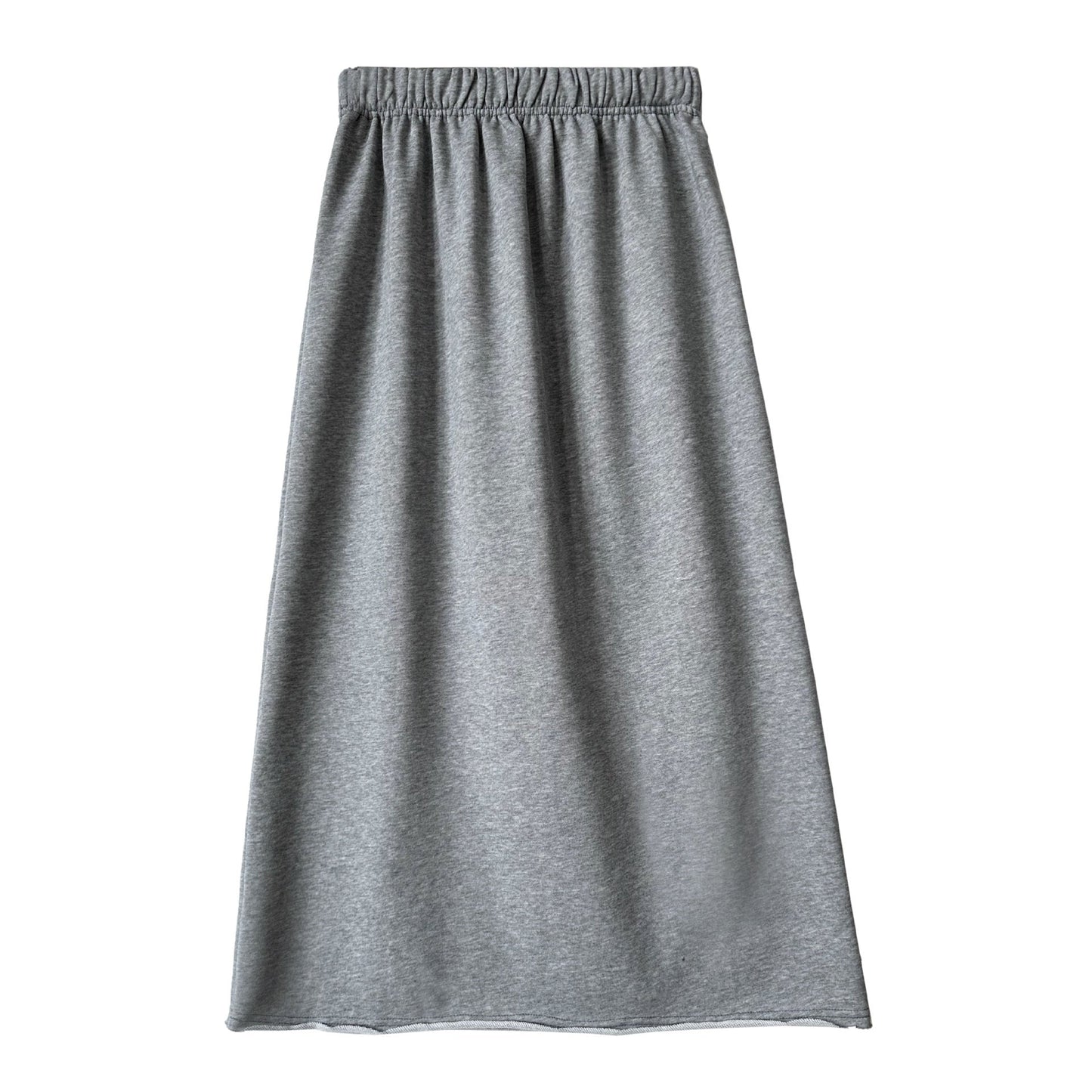 Fashion skirt casual lazy women's autumn A-word curling skirt loose and thin elastic waist skirt