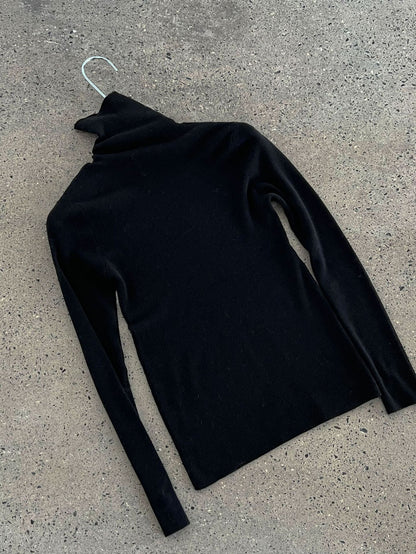 Korean stacked turtleneck knitted sweater bottoming sweater women's autumn and winter slim and thin wool top