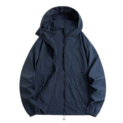 UV Protection Jacket Women Men Lightweight Hooded Sun Protection Outdoor