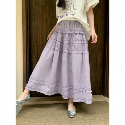 French Ballet Ruffle Cake Skirt
