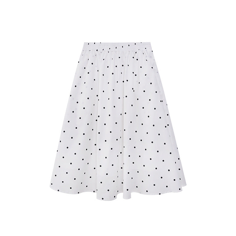 Xiaoqing dear, sweet age-reducing floral a-word skirt.