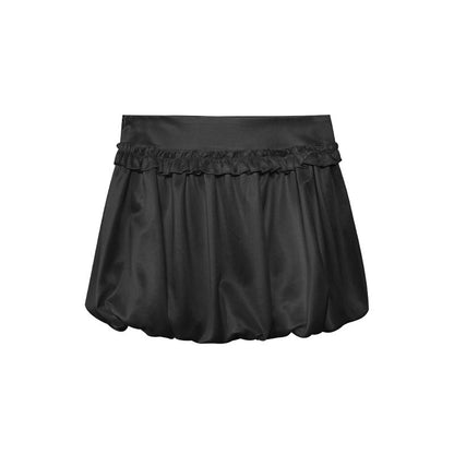 Sweet age-reducing bud skirt high waist temperament puffy skirt