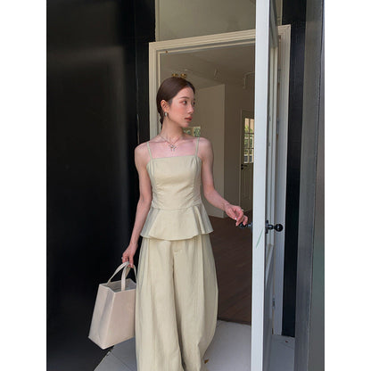 Casual temperament, thin umbrella-shaped sling vest woman