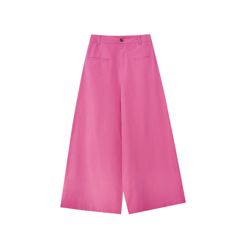 Korean High-Waisted Wide Leg Pants