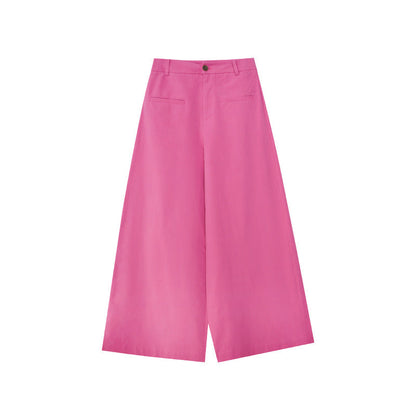 Korean High-Waisted Wide Leg Pants