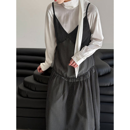 French light ripe satin streamer shirt women's early spring new high-end temperament shirt
