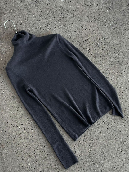Korean stacked turtleneck knitted sweater bottoming sweater women's autumn and winter slim and thin wool top