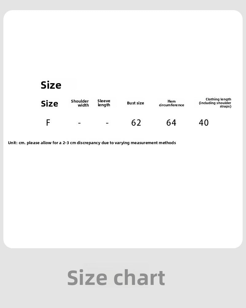 Simple threaded vest women's summer new integrated chest pad with beautiful back and thin suspender top