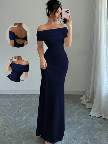 Spring and summer tight fashion elegant long evening dress dress strictly selected skirt