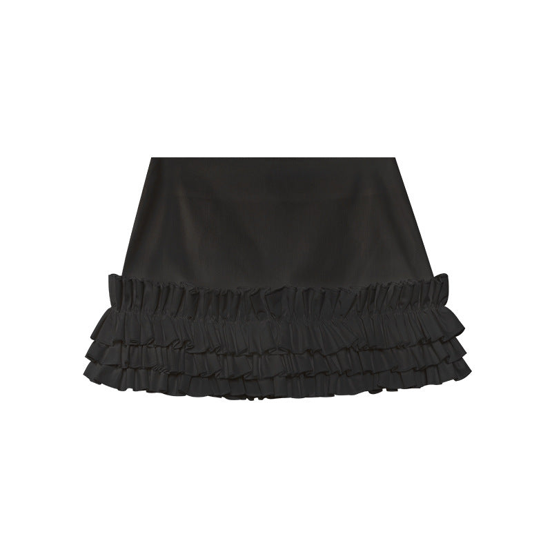 Skinny high-waisted sweet and spicy skirt