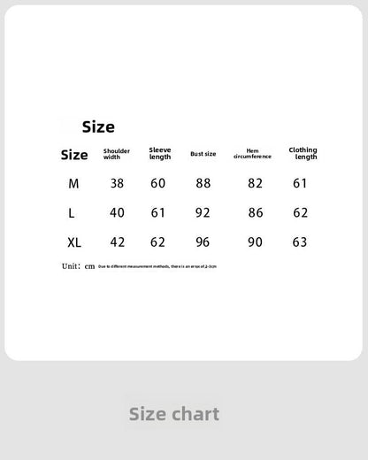 High-end temperament slim-fitting and thin top women