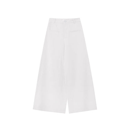 Korean High-Waisted Wide Leg Pants