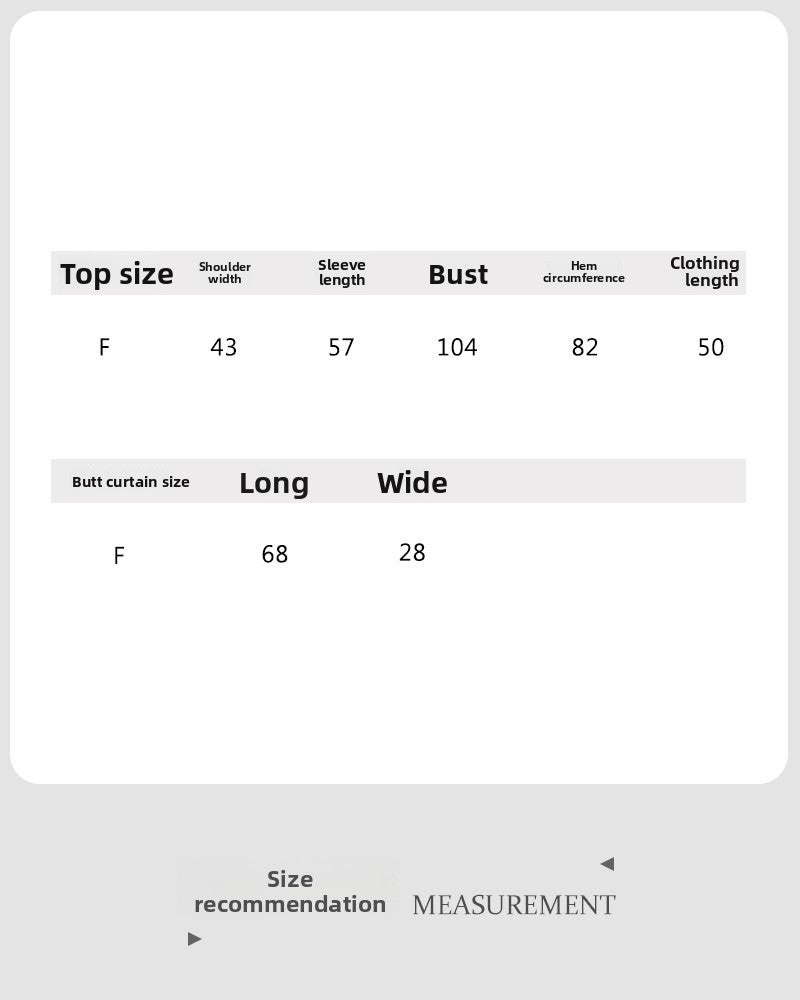 Lazy design texture with fart curtain knitted set 26 spring high-end top
