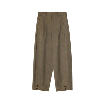 Minimalist Straight Leg Trousers
