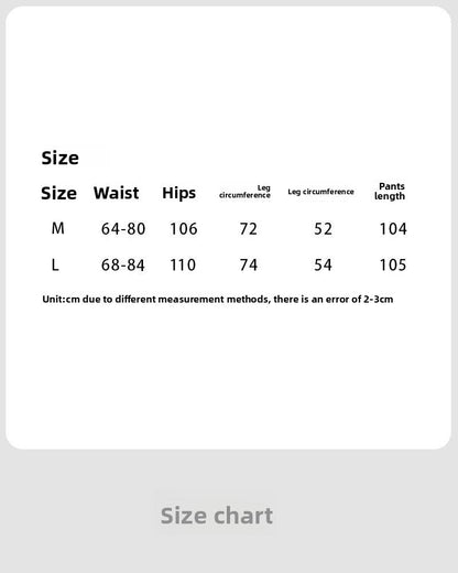 The pants are very good~ Korean thickened woolen sickle pants for women's autumn and winter new thin imitation cashmere trousers