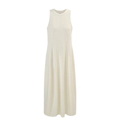 Casual sleeveless dresses women's fashion temperament profession