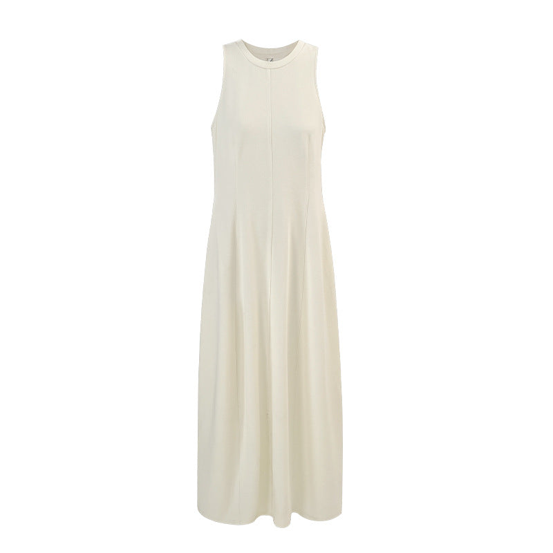 Korean version casual sleeveless dress