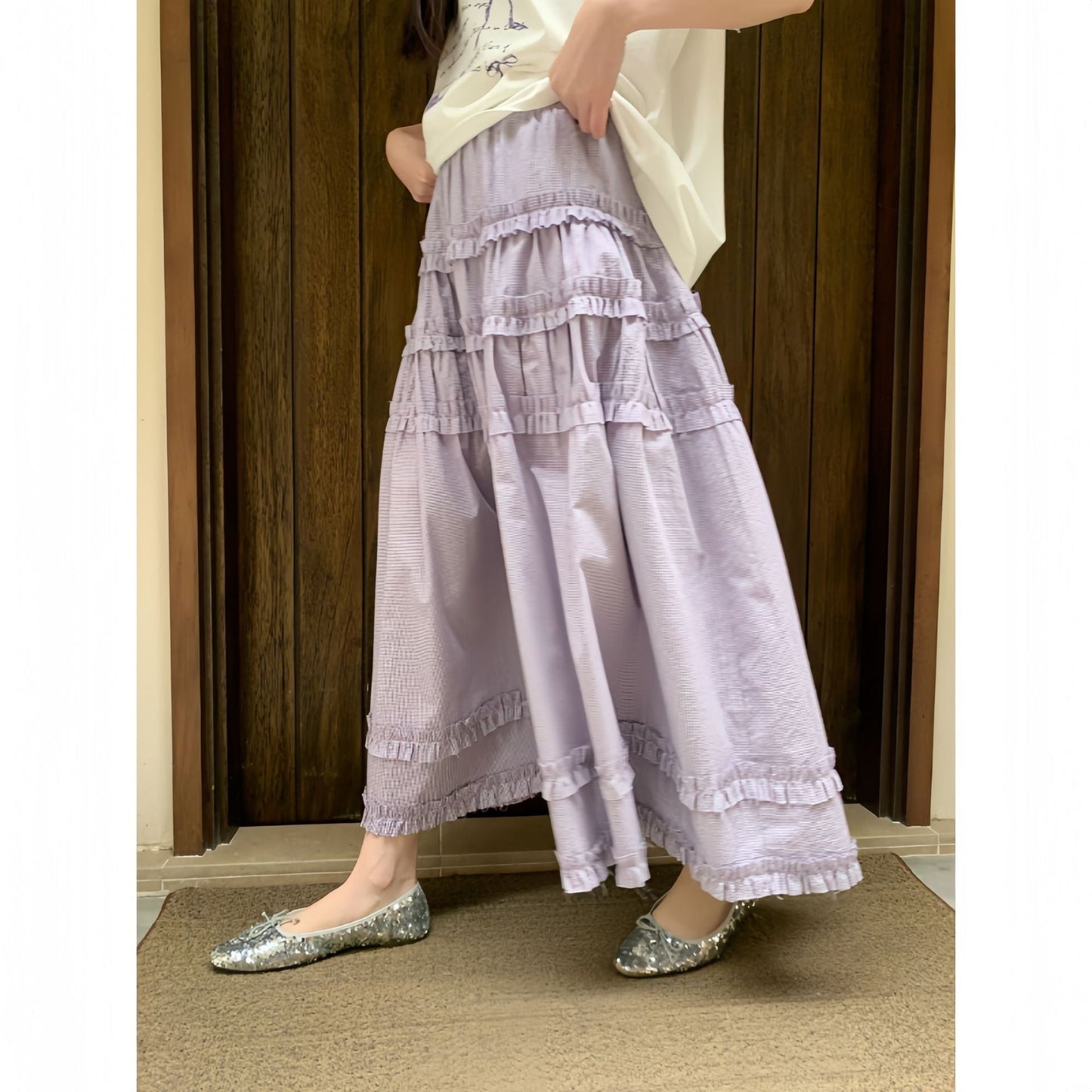 French Ballet Ruffle Cake Skirt
