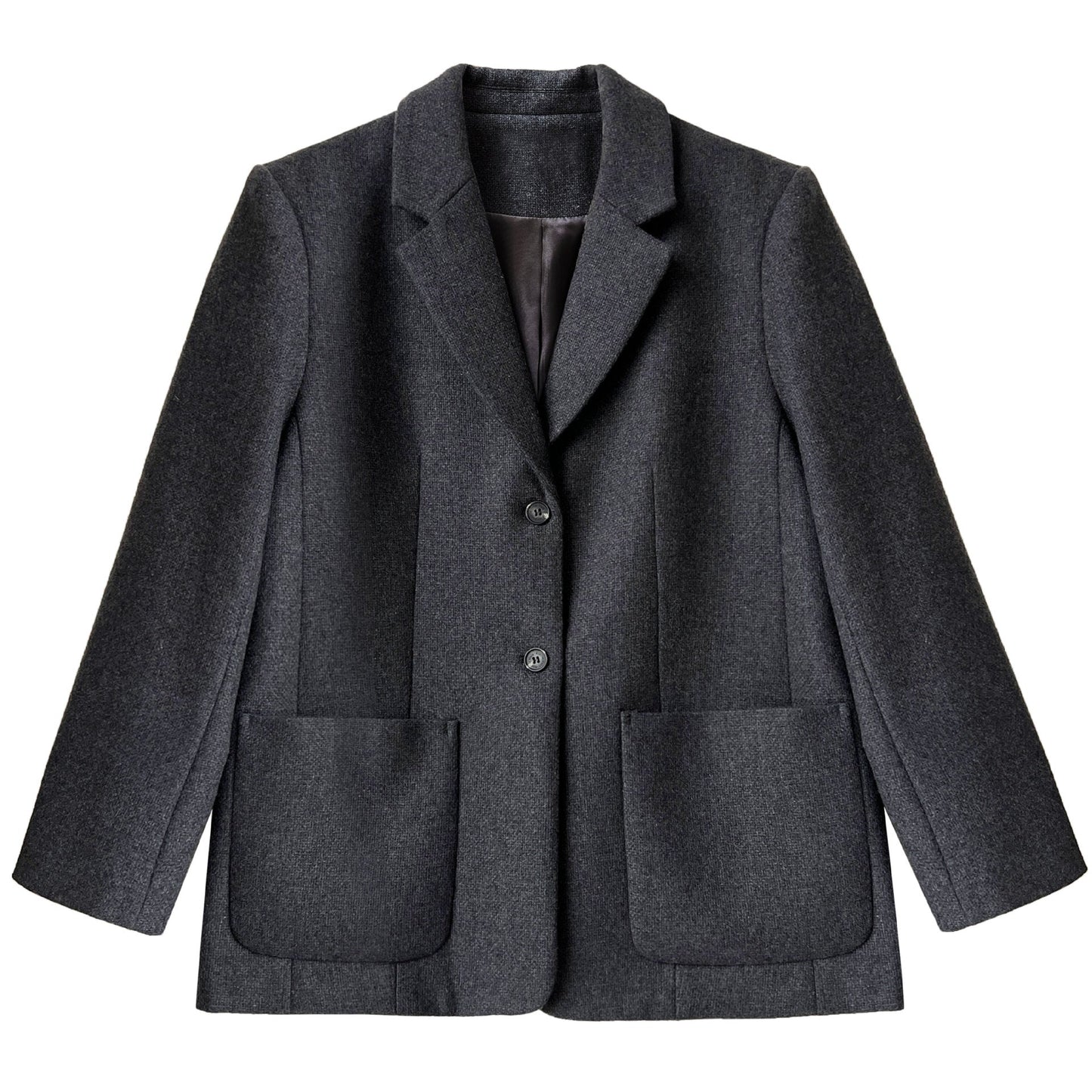 Korean version autumn and winter 50% wool blazer